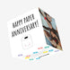 Cute Paper Anniversary Confetti-exploding Greetings Card