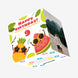 Shining Pineapple And Watermelon Happy 9th Birthday Confetti-exploding Greetings Card