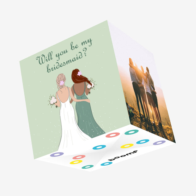 Will You Be My Bridesmaid Proposal Confetti-exploding Greetings Card