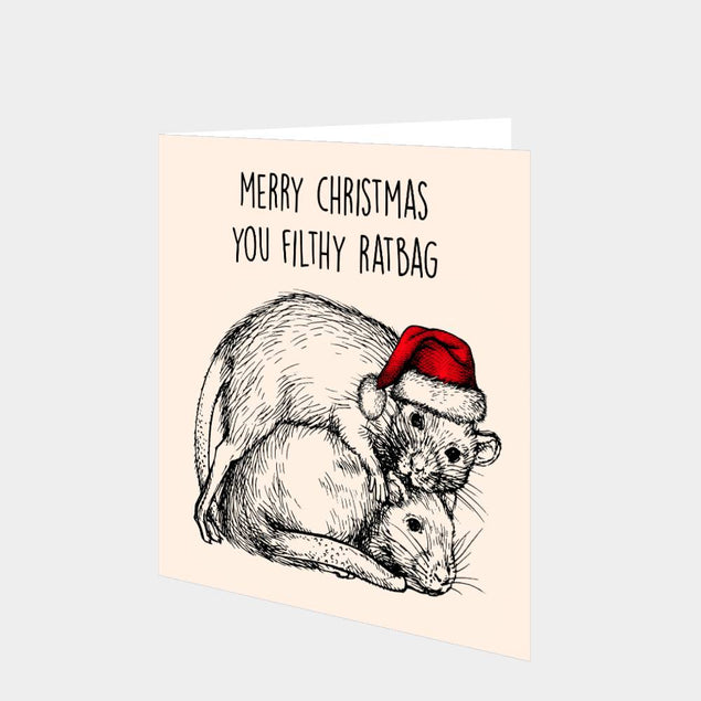 Filthy Ratbag Card
