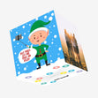 Let Me Take An Elfie Christmas Confetti-exploding Greetings Card