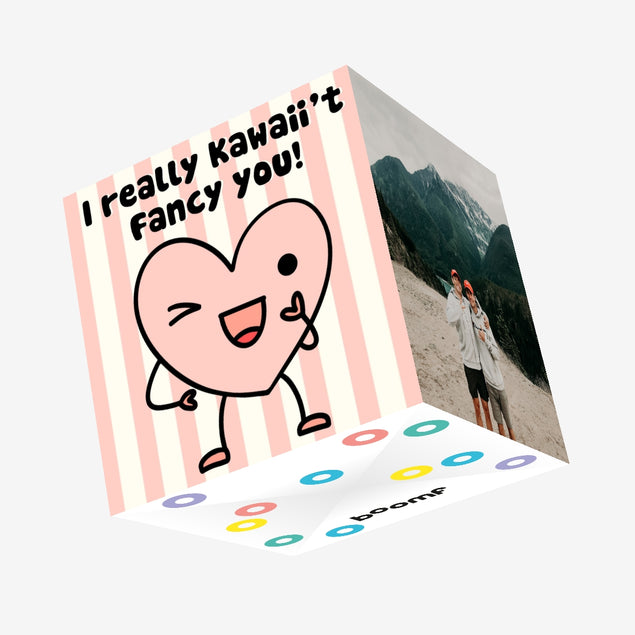 I Really Kawaii't Fancy You! Confetti-exploding Greetings Card