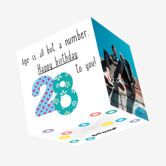 Happy 35th Birthday To You! Confetti-exploding Greetings Card
