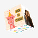 Back To School Llama Confetti-exploding Greetings Card