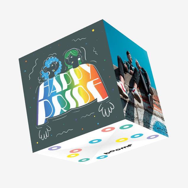 Happy Pride Confetti-exploding Greetings Card