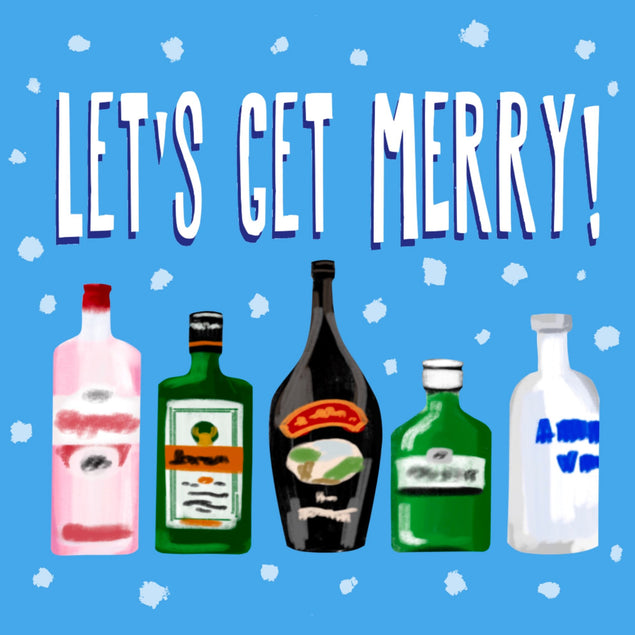 Let's Get Merry Christmas Card