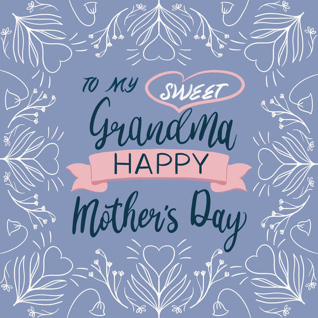 To My Sweet Grandma Card