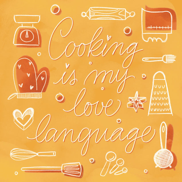 Cooking Is My Love Language Card