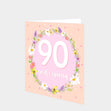 90 Years Young Card