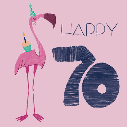Happy 70 Card