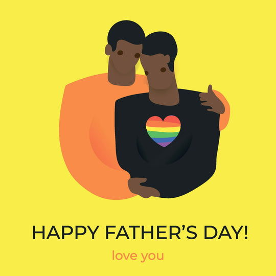 Father's Day Pride Card