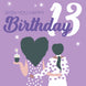 Wish You Happy 13th Birthday Card
