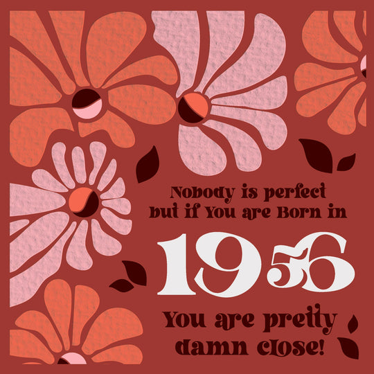 Happy Birthday Baby Boomer 1956 Card