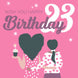 Wish You Happy 23rd Birthday Card