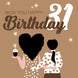 Wish You Happy 31st Birthday Card