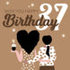 Wish You Happy 37th Birthday Card