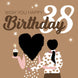 Wish You Happy 38th Birthday Card