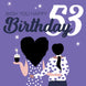 Wish You Happy 53rd Birthday Card
