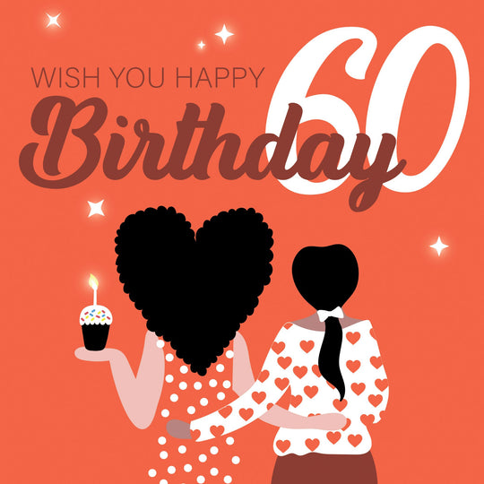 Wish You Happy 60th Birthday Card