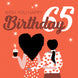 Wish You Happy 65th Birthday Card