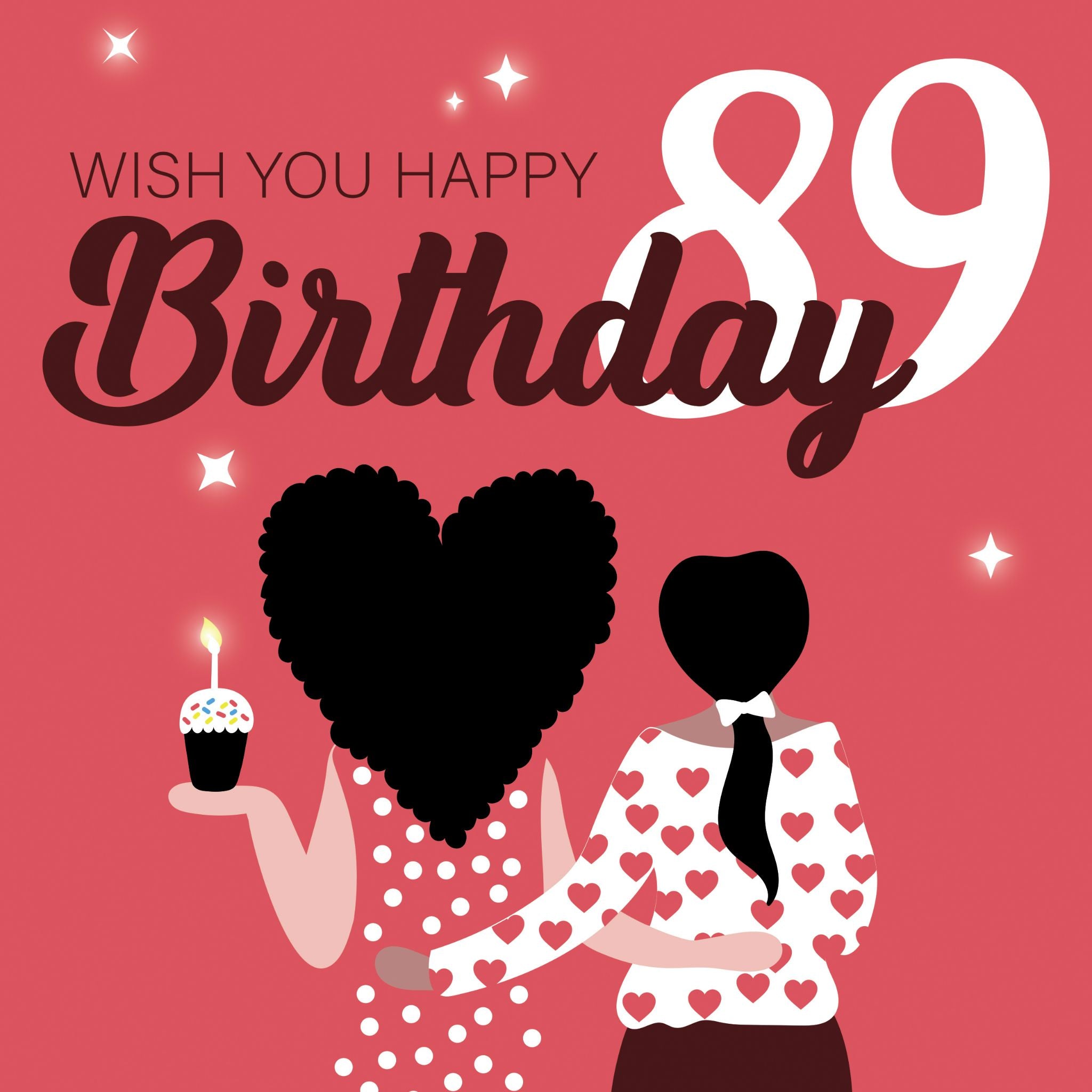 Wish You Happy 89th Birthday Card – Boomf