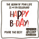 Happy Birthday Album On Billboard