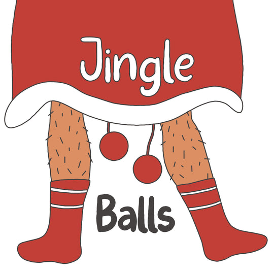 Jingle Balls Christmas Card