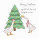 Ducks Merry Christmas To My Wonderful Son And Daughter-in-law