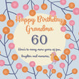 Happy 60th Birthday Grandma Bird And Berries