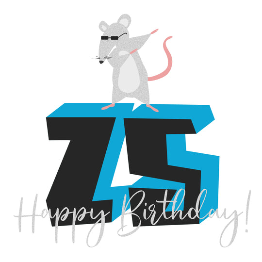 Happy 25th Birthday Cool Mouse