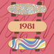 Happy Birthday 1981 Skateboard Card