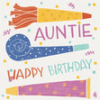 Cute Colorful Party Kit Happy Birthday Auntie