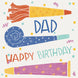 Cute Colorful Party Kit Happy Birthday Dad