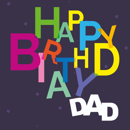 Happy Birthday Dad Card