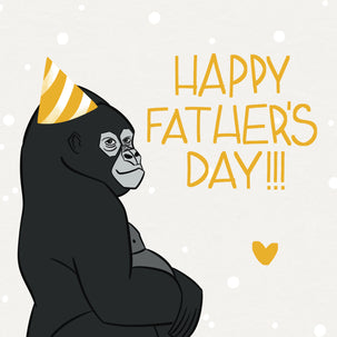 Happy Father's Day Gorilla - 1