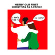 Merry 1st Christmas As A Family Card Season_Christmas Seo_For Just Married Seo_First