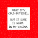 Baby It's Cold Outside Christmas Card