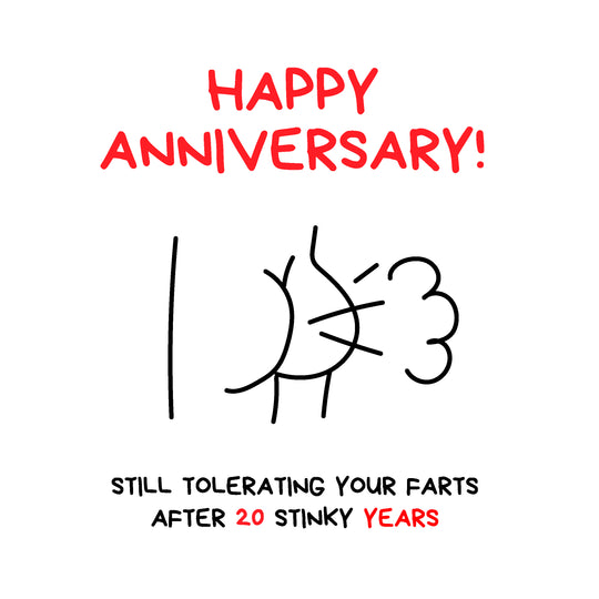 Happy 20th Anniversary Fart Tolerant
