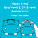 Blue Hippos Happy Last Anniversary