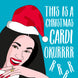 This Is A Christmas Cardi B Card