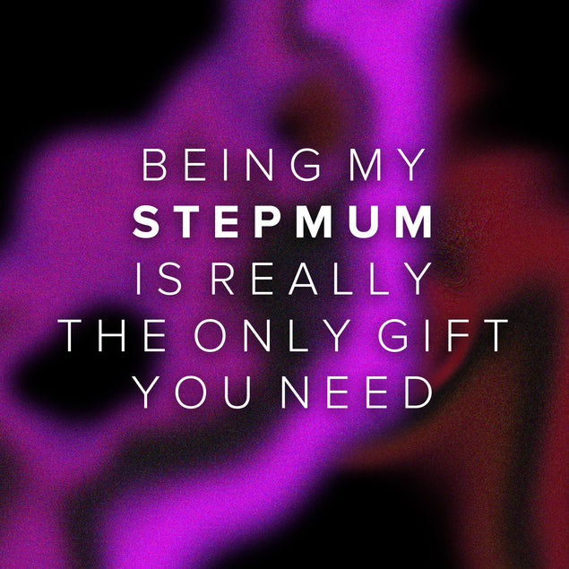 Happy Birthday Stepmum Purple