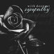 Dark Rose Sympathy