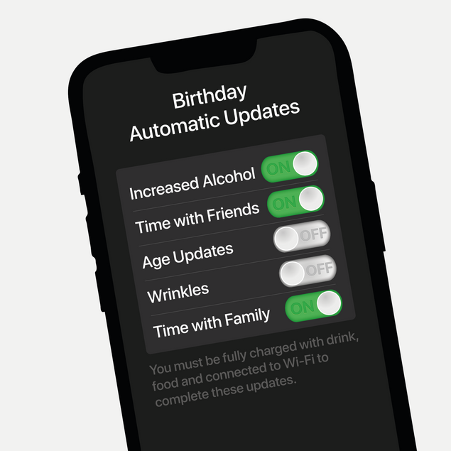 Birthday Automatic Updates - 1