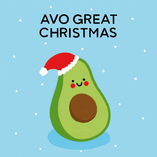 Avocado Great Christmas Card