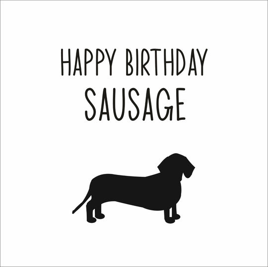 Happy Birthday Sausage