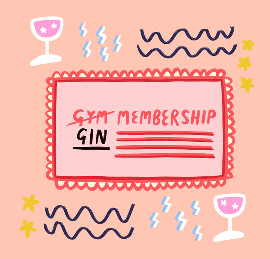 Gin Or Gym Membership Card