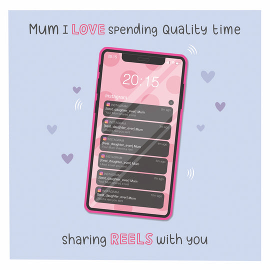 Reel Mum Card