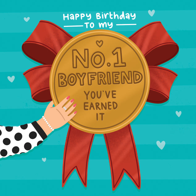Happy Birthday Boyfriend You've Earned It Card Occasion_Birthday Recipient_For Boyfriend