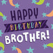 Brother Shooting Stars Birthday Card