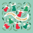 Seasons Greetings Beautiful Angels Christmas Card Theme_Angel